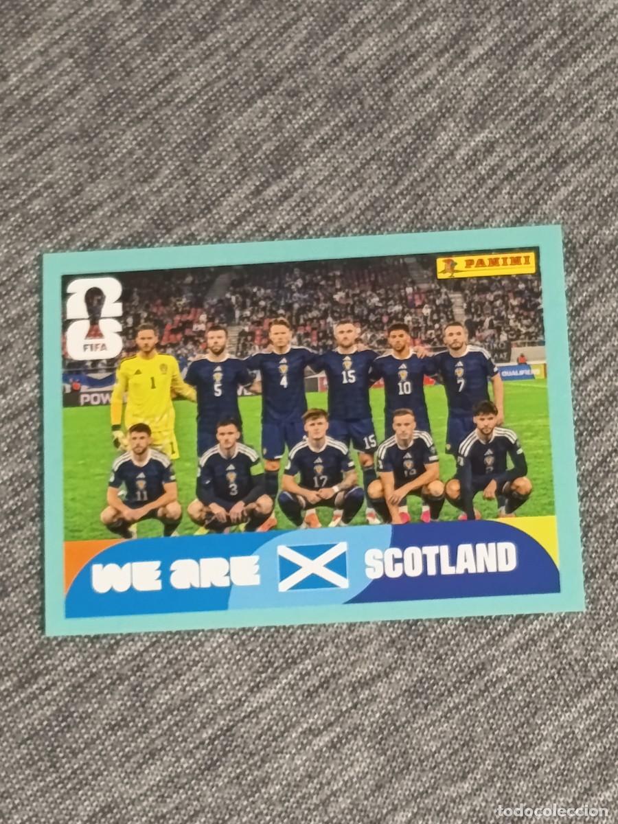 Football Stickers: ALINEACION ESCOCIA SCO 13 STICKER MUNDIAL 2026 PANINI FIFA WORLD CUP NUEVO