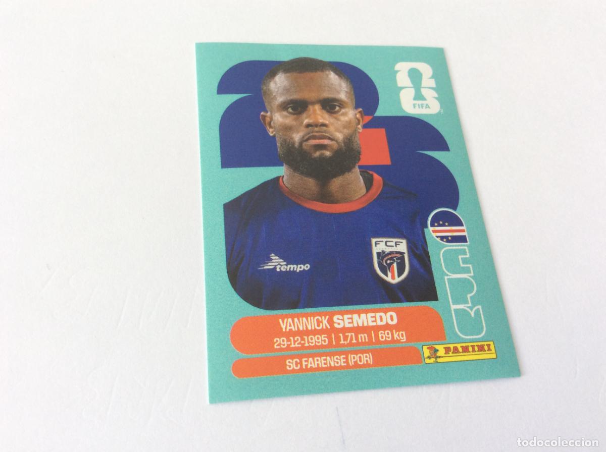 Fu&szlig;ball-Sticker: CPV9 CPV 9 Yannick Semedo Cabo Verde Sticker Cromo FIFA World Cup 2026 26 Panini Mundial