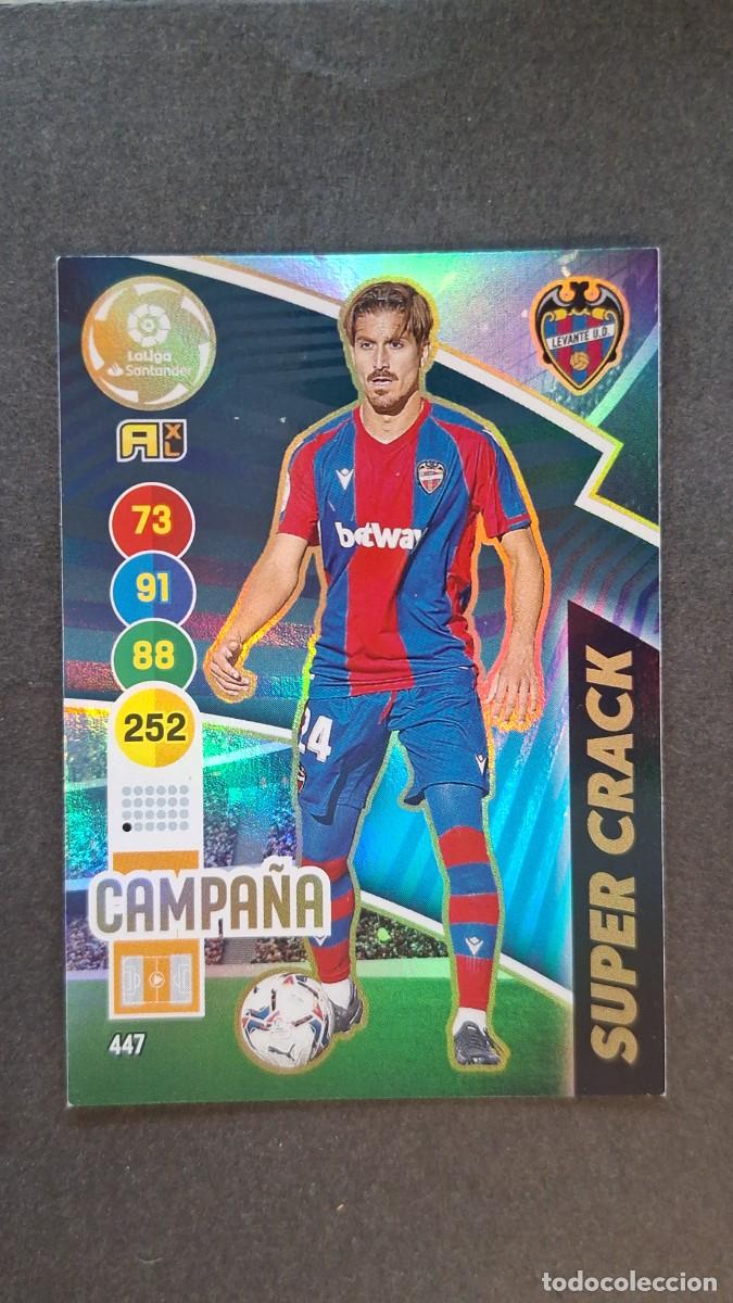 Fu&szlig;ball-Sticker: L1 CAMPA&Ntilde;A LEVANTE U. D. 447 SUPER CRACK PANINI ADRENALYN XL 2020 2021 20 21