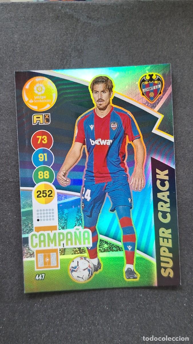Football Stickers: L1 CAMPA&Ntilde;A LEVANTE U. D. 447 SUPER CRACK PANINI ADRENALYN XL 2020 2021 20 21