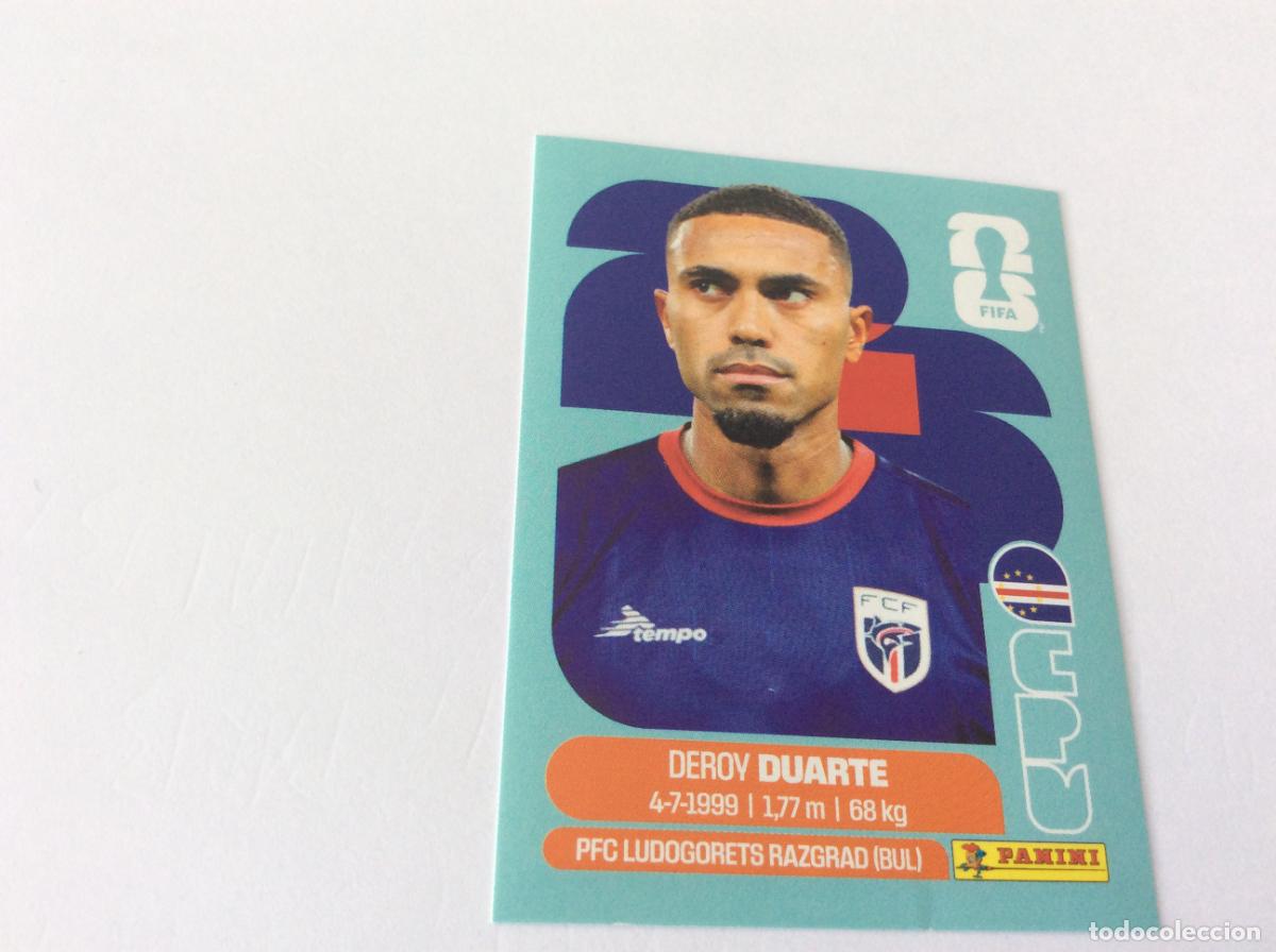 Cromos de f&uacute;tbol: CPV14 CPV 14 Deroy Duarte Cabo Verde Sticker Cromo FIFA World Cup 2026 26 Panini Mundial