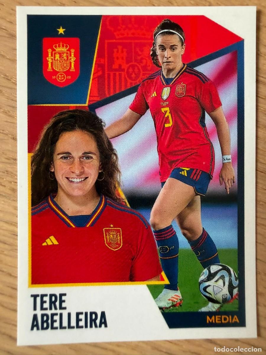 Cromos de f&uacute;tbol: 50 TERE ABELLEIRA VAMOS SELECCION CARREFOUR ESPA&Ntilde;A EURO 2024 24 SIN PEGAR PANINI EUROCOPA STICKER