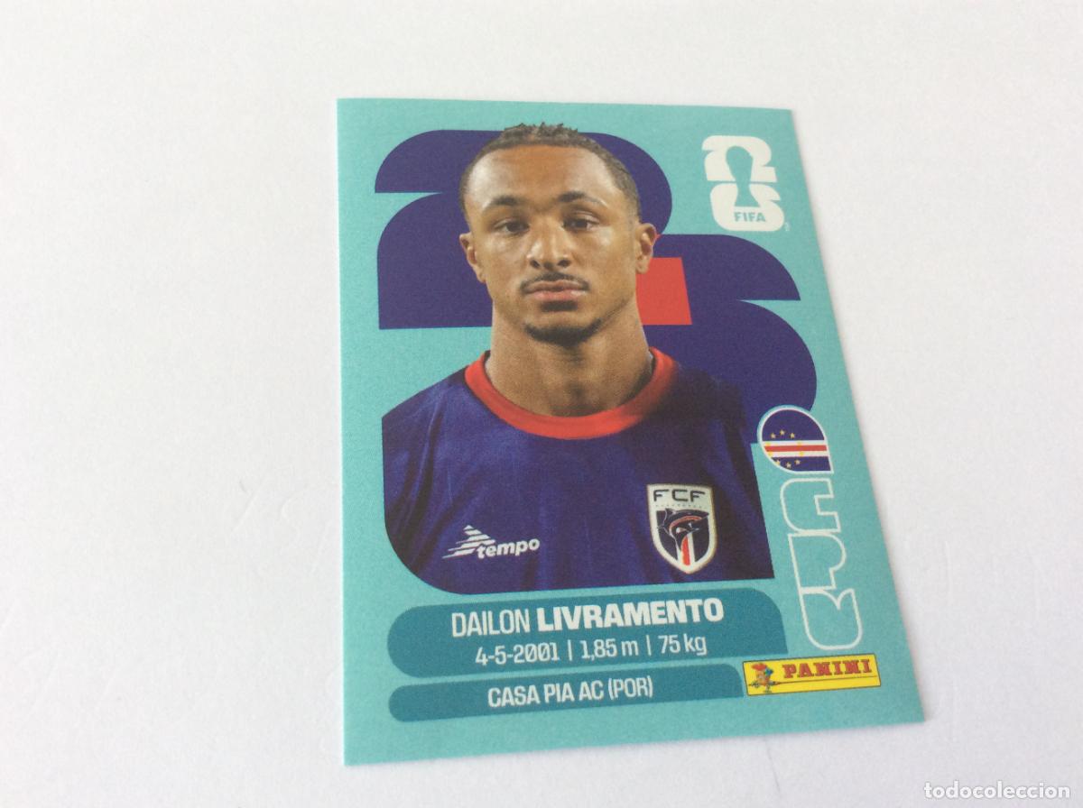 Cromos de f&uacute;tbol: CPV18 CPV 18 Dailon Livramento Cabo Verde Sticker Cromo FIFA World Cup 2026 26 Panini Mundial