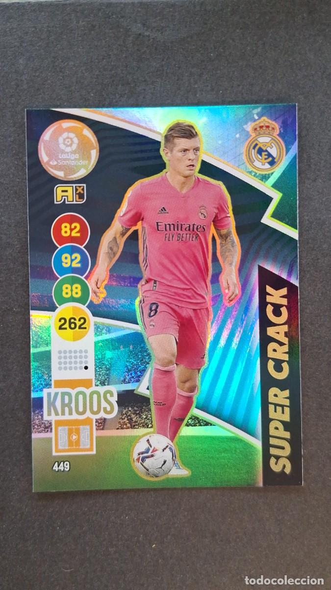 Cromos de f&uacute;tbol: L1 KROOS REAL MADRID 449 SUPER CRACK PANINI ADRENALYN XL 2020 2021 20 21