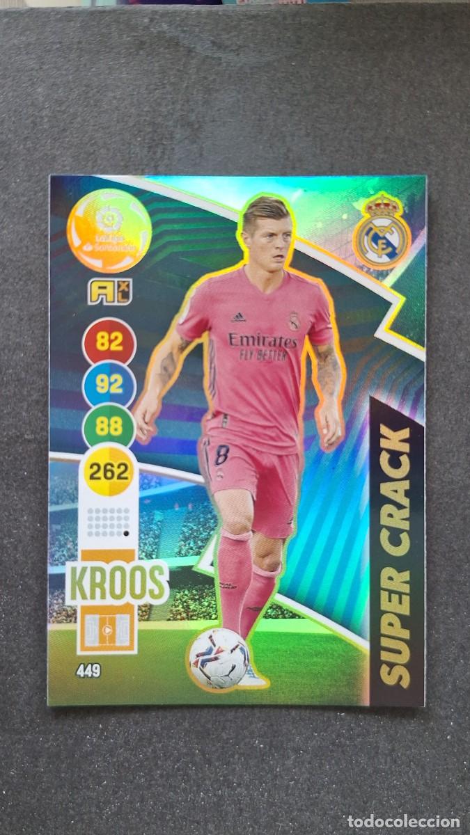 Cromos de f&uacute;tbol: L1 KROOS REAL MADRID 449 SUPER CRACK PANINI ADRENALYN XL 2020 2021 20 21