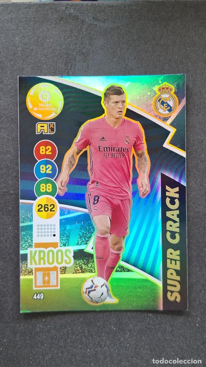 Cromos de f&uacute;tbol: L1 KROOS REAL MADRID 449 SUPER CRACK PANINI ADRENALYN XL 2020 2021 20 21