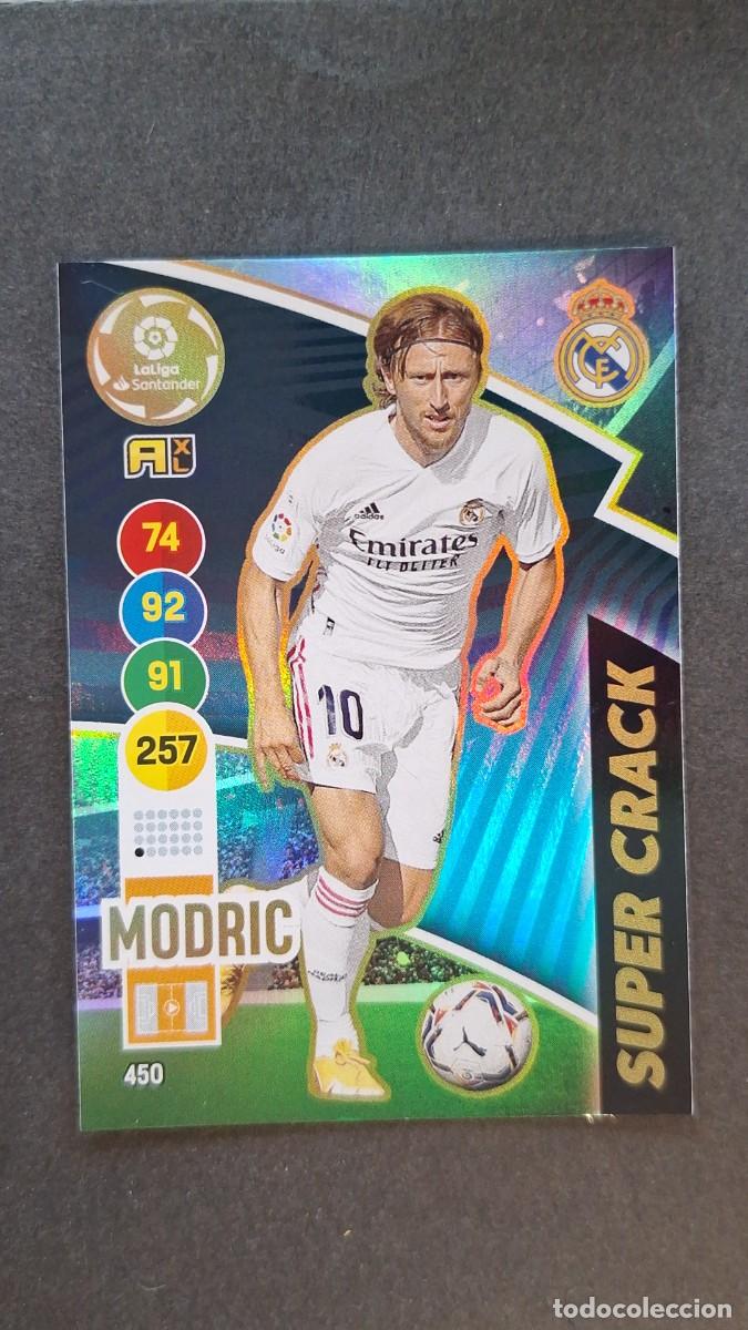 Cromos de f&uacute;tbol: L1 MODRIC REAL MADRID 450 SUPER CRACK PANINI ADRENALYN XL 2020 2021 20 21