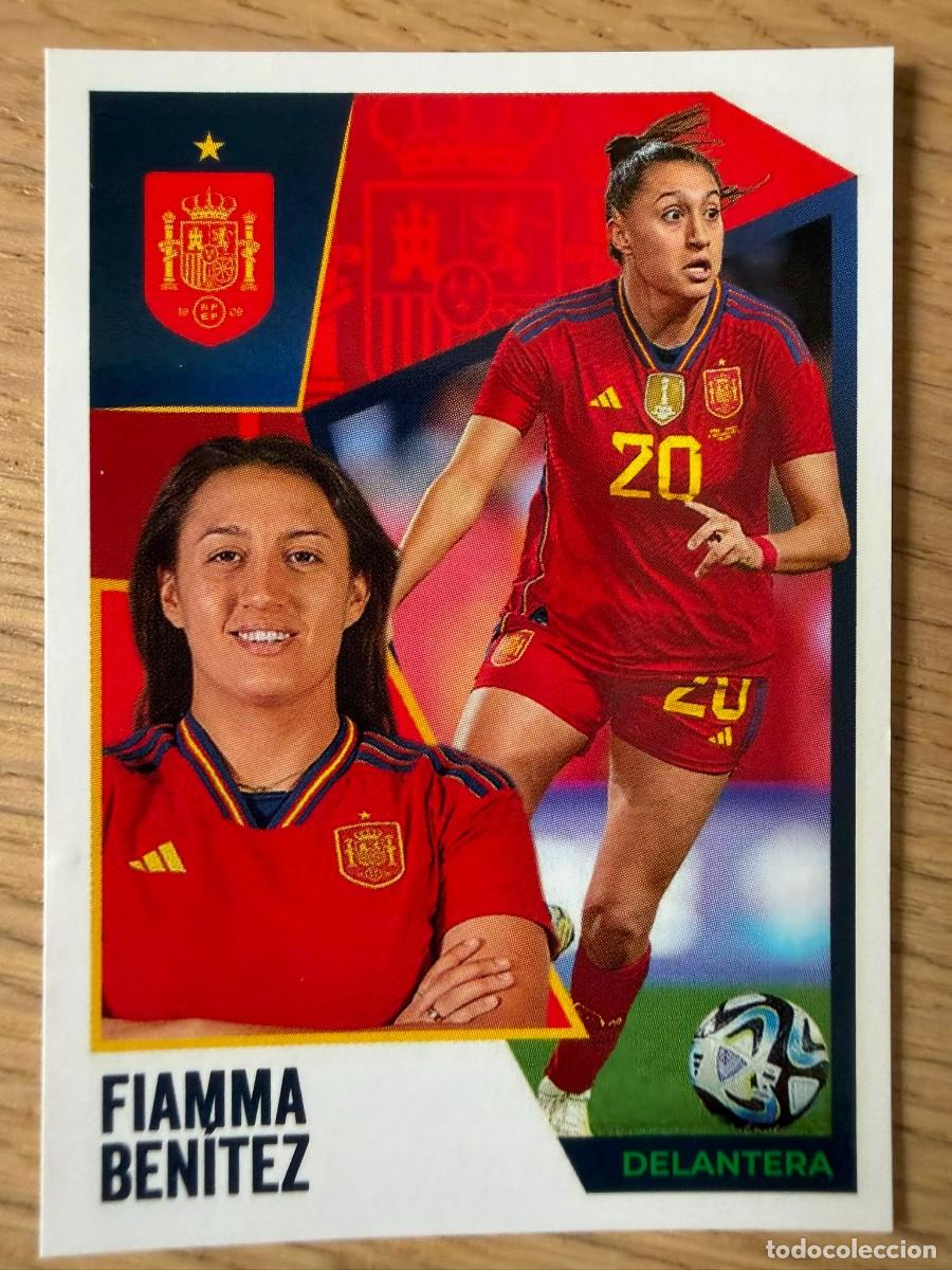 Cromos de f&uacute;tbol: 62 FIANMA BENITEZ VAMOS SELECCION CARREFOUR ESPA&Ntilde;A EURO 2024 24 SIN PEGAR PANINI EUROCOPA STICKER
