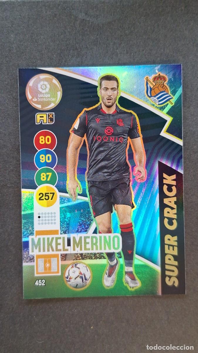Cromos de f&uacute;tbol: L1 MIKEL MERIANO REAL SOCIEDAD 452 SUPER CRACK PANINI ADRENALYN XL 2020 2021 20 21