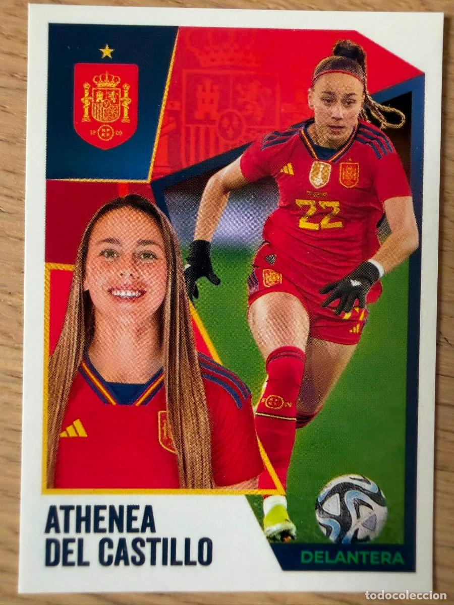 Figurine di Calcio: 64 ATHENEA DEL CASTILLO VAMOS SELECCION CARREFOUR ESPA&Ntilde;A EURO 2024 24 SIN PEGAR PANINI EUROCOPA