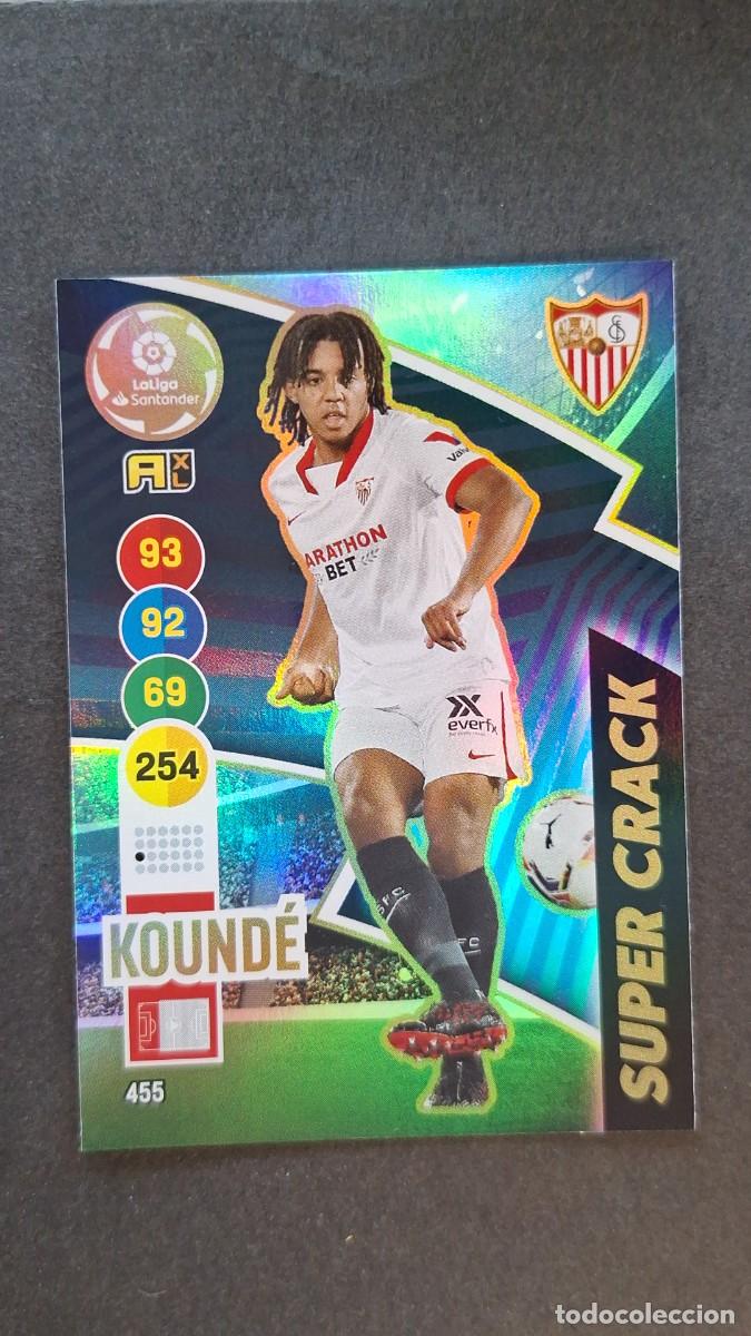 Fu&szlig;ball-Sticker: L1 KOUNDE SEVILLA F. C. 455 SUPER CRACK PANINI ADRENALYN XL 2020 2021 20 21