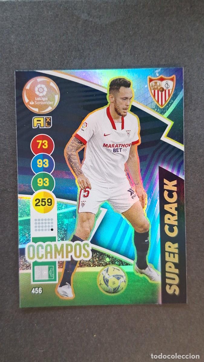 Cromos de f&uacute;tbol: L1 OCAMPOS SEVILLA F. C. 456 SUPER CRACK PANINI ADRENALYN XL 2020 2021 20 21