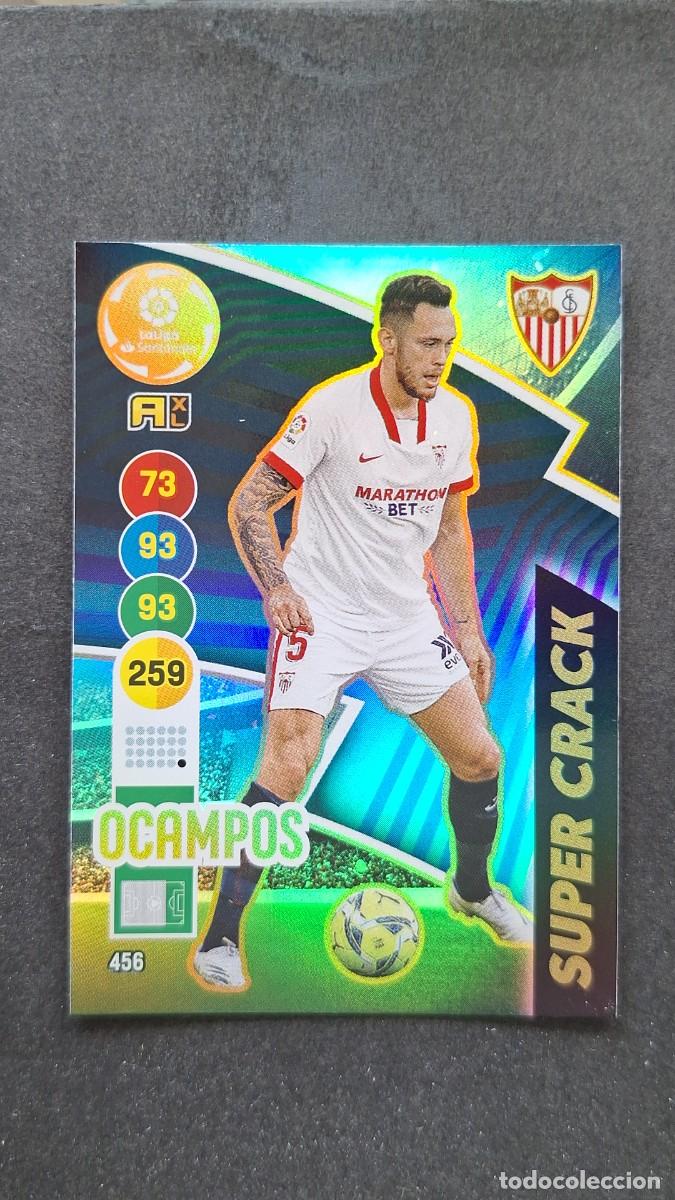 Cromos de f&uacute;tbol: L1 OCAMPOS SEVILLA F. C. 456 SUPER CRACK PANINI ADRENALYN XL 2020 2021 20 21