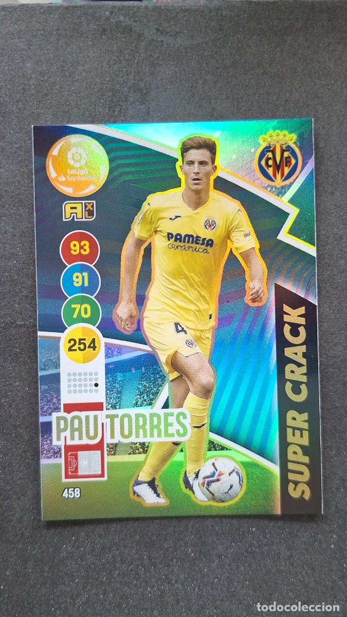 Cromos de f&uacute;tbol: L1 PAU TORRES VILLARREAL C. F. 458 SUPER CRACK PANINI ADRENALYN XL 2020 2021 20 21