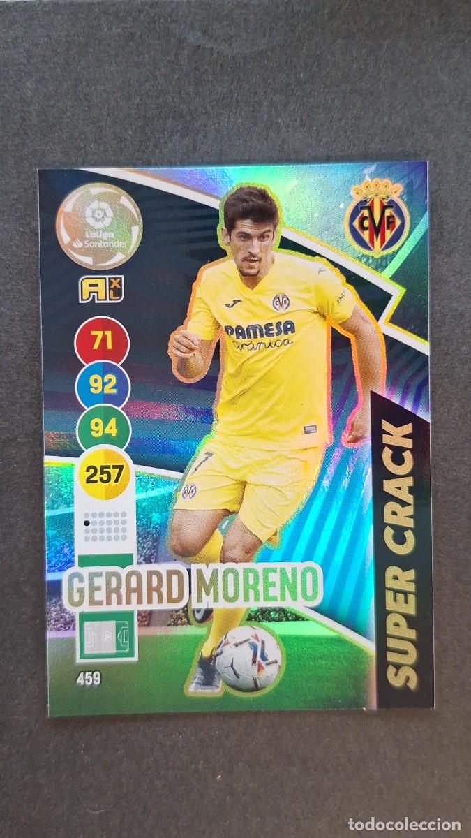 Cromos de f&uacute;tbol: L1 GERARD MORENO VILLARREAL C. F. 459 SUPER CRACK PANINI ADRENALYN XL 2020 2021 20 21