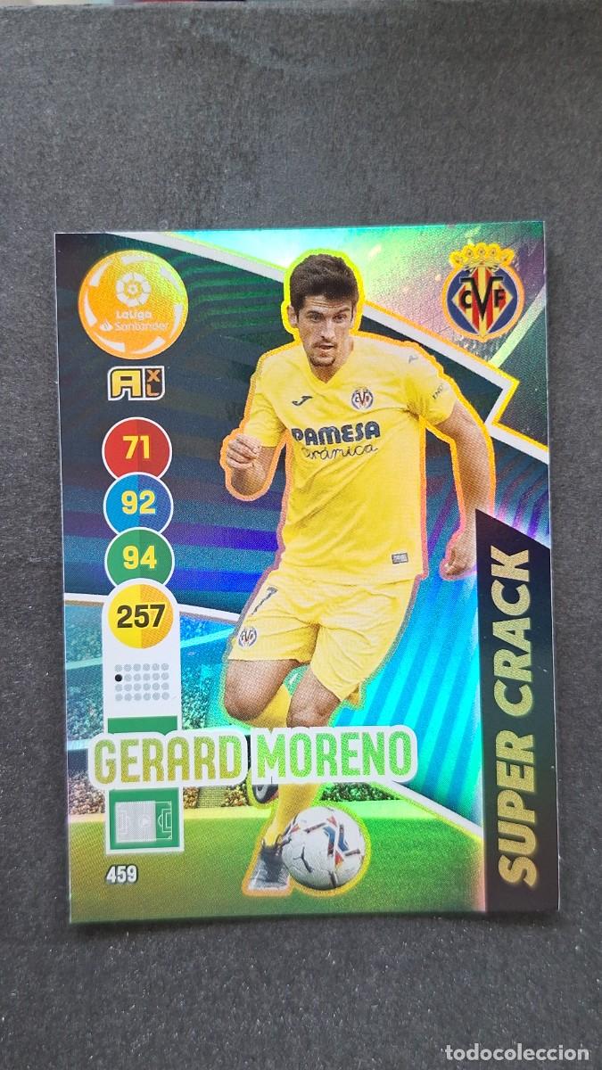 Cromos de f&uacute;tbol: L1 GERARD MORENO VILLARREAL C. F. 459 SUPER CRACK PANINI ADRENALYN XL 2020 2021 20 21