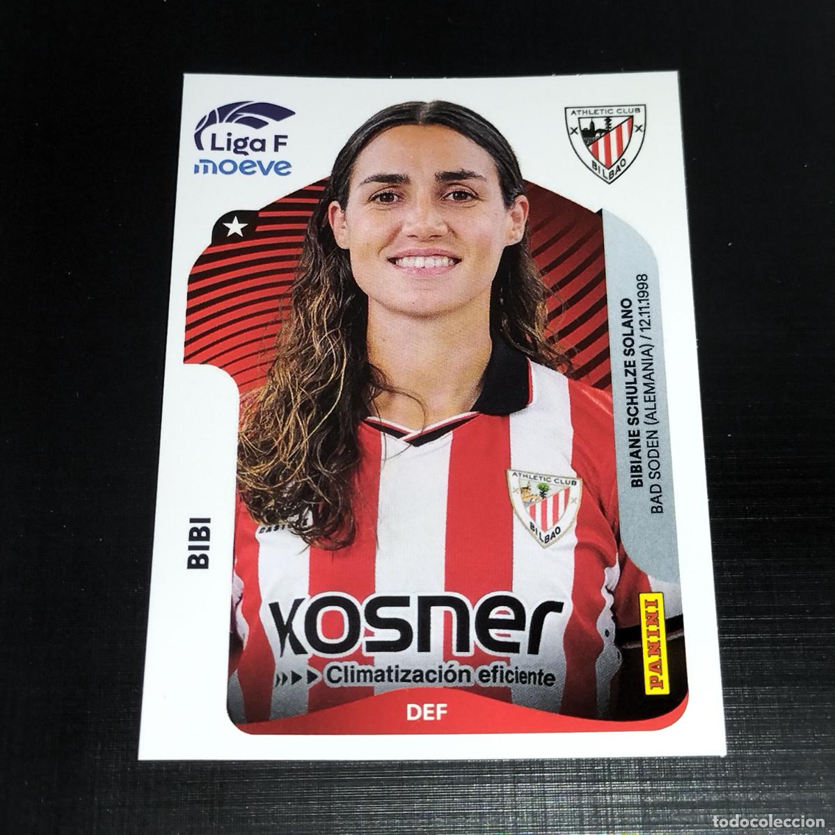 Cromos de f&uacute;tbol: 28 BIBI ATHLETIC BILBAO CROMOS LIGA F MOEVE FEMENINA PANINI 2025 2026 25 26