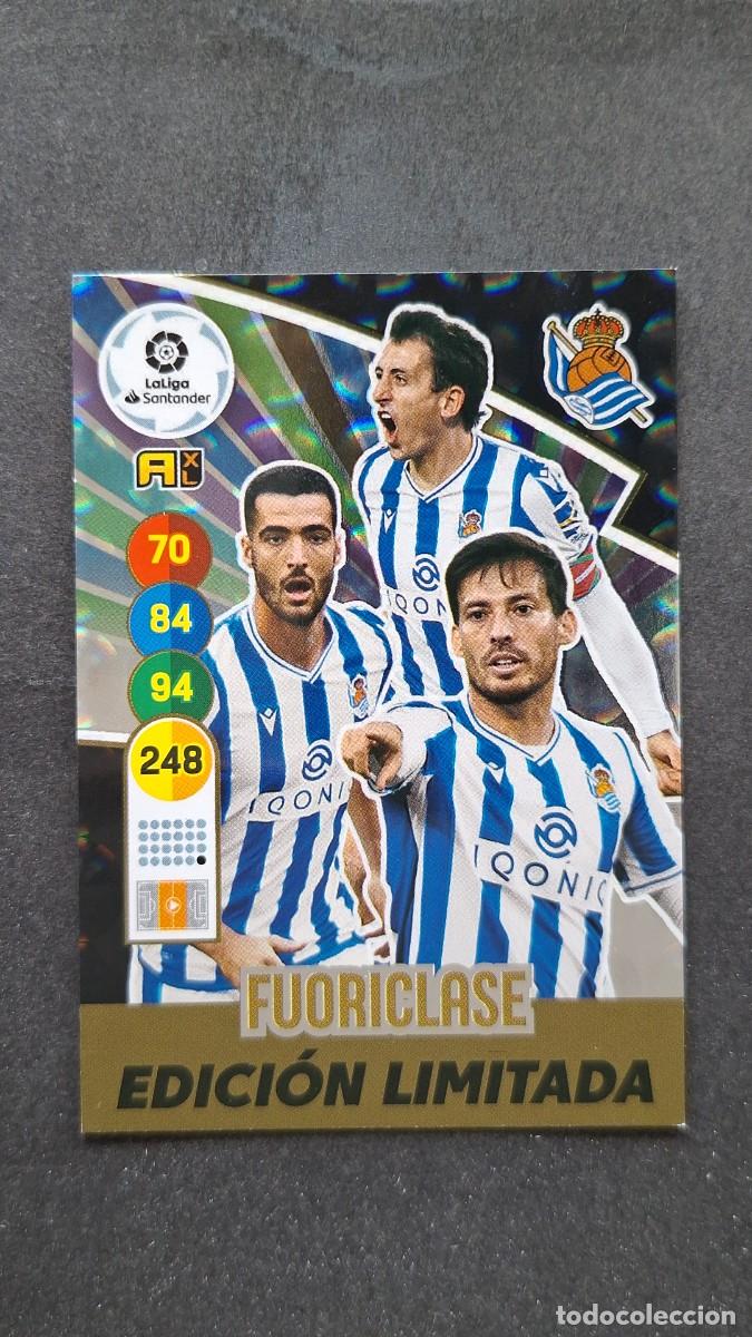 Cromos de f&uacute;tbol: L1 FUORICLASE REAL SOCIEDAD EDICION LIMITADA PANINI ADRENALYN XL 2020 2021 20 21