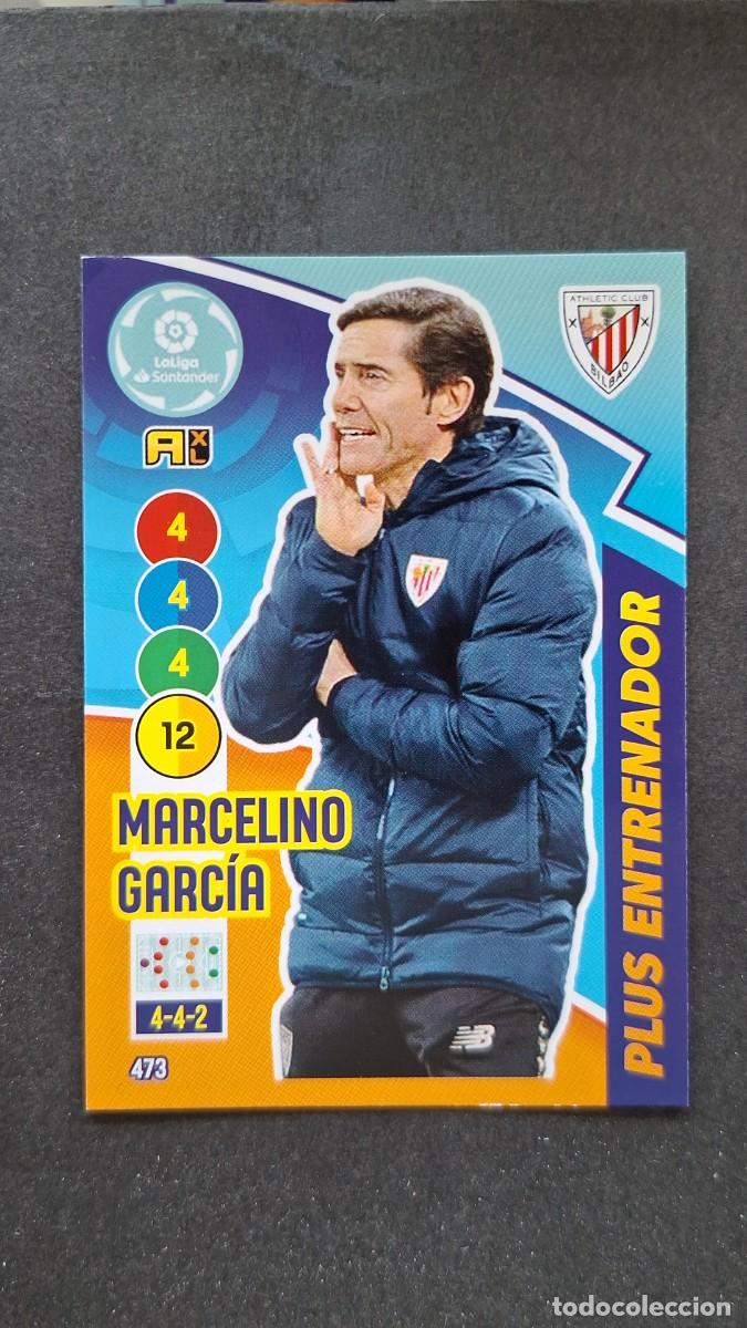 Cromos de f&uacute;tbol: L1 MARCELINO GARCIA ATHLETIC DE BILBAO PLUS ENTRENADOR 473 PANINI ADRENALYN XL 2020 2021 20 21