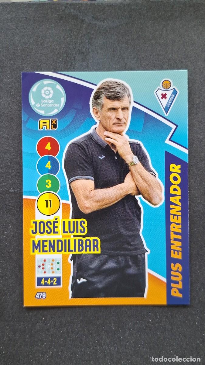 Figurine di Calcio: L1 JOSE LUIS MENDILIBAR S. D. EIBAR PLUS ENTRENADOR 479 PANINI ADRENALYN XL 2020 2021 20 21