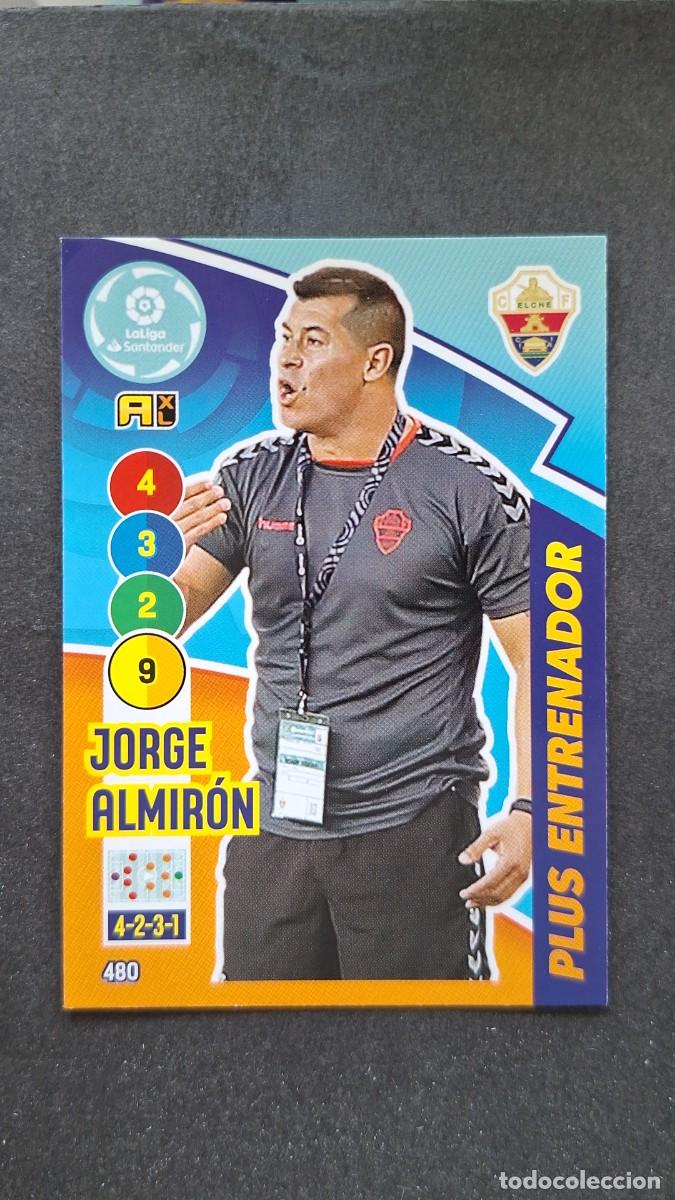 Figurine di Calcio: L1 JORGE ALMIRON ELCHE C. F. PLUS ENTRENADOR 480 PANINI ADRENALYN XL 2020 2021 20 21