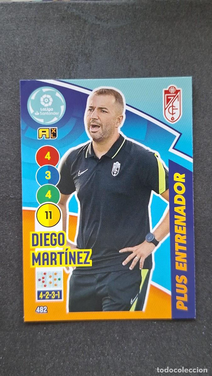 Figurine di Calcio: L1 DIEGO MARTINEZ GRANADA C. F. PLUS ENTRENADOR 482 PANINI ADRENALYN XL 2020 2021 20 21
