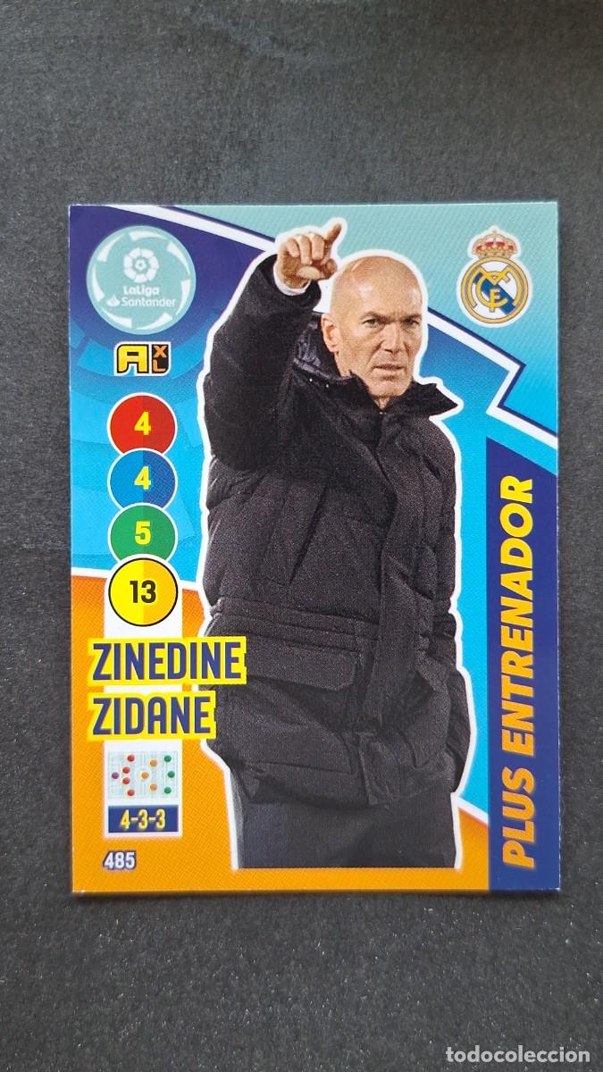 Figurine di Calcio: L1 ZINEDINE ZIDANE REAL MADRID PLUS ENTRENADOR 485 PANINI ADRENALYN XL 2020 2021 20 21
