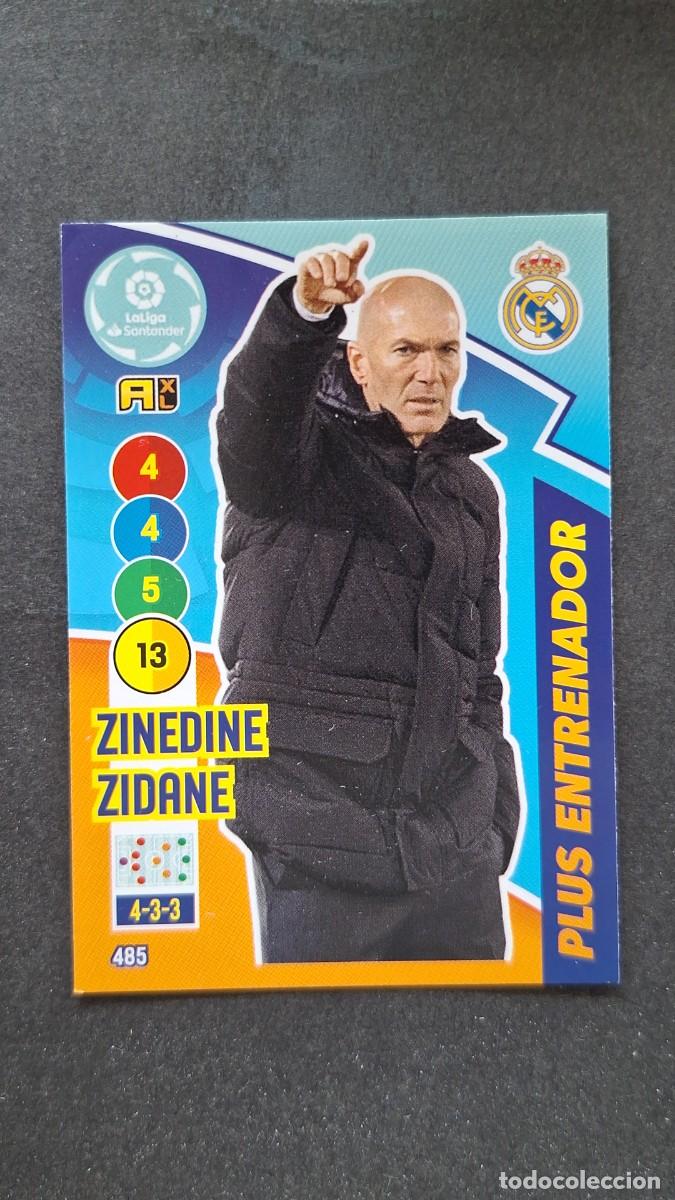 Figurine di Calcio: L1 ZINEDINE ZIDANE REAL MADRID PLUS ENTRENADOR 485 PANINI ADRENALYN XL 2020 2021 20 21