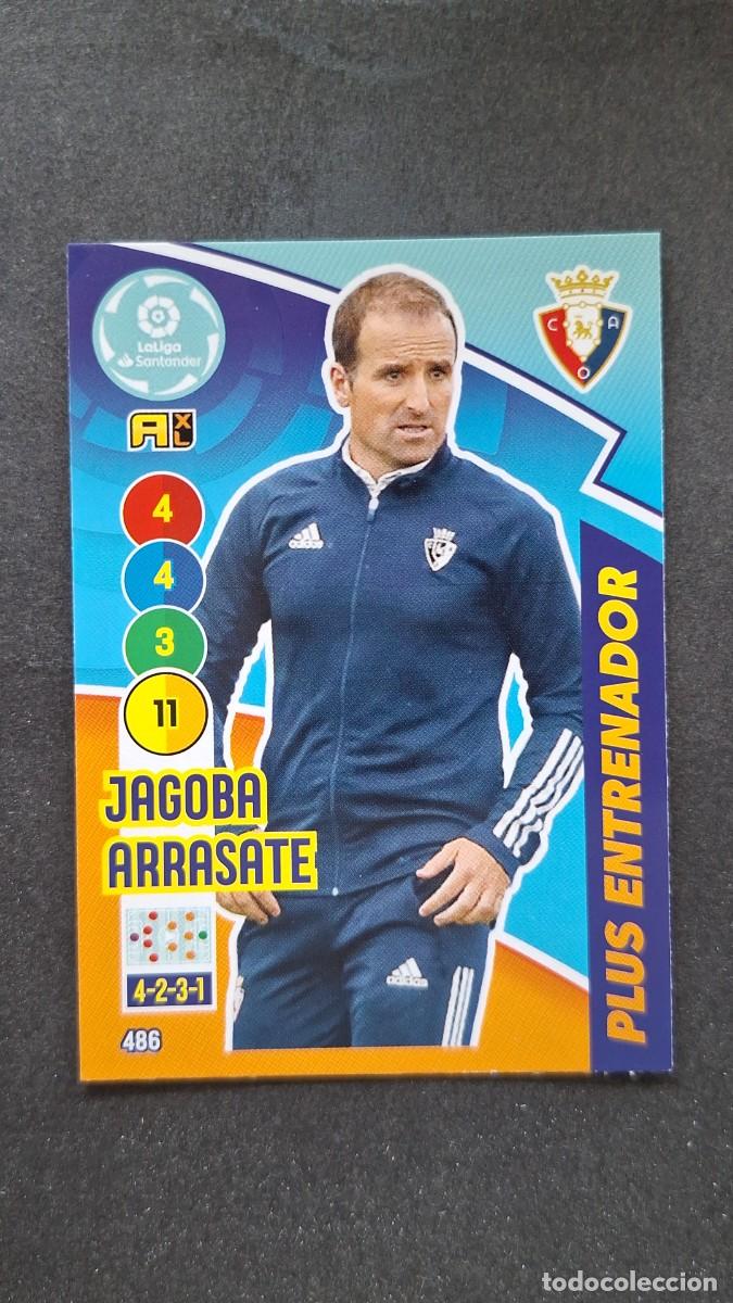 Figurine di Calcio: L1 JAGOBA ARRASATE C. A. OSASUNA PLUS ENTRENADOR 486 PANINI ADRENALYN XL 2020 2021 20 21