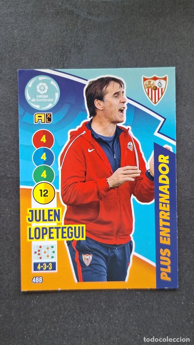 Figurine di Calcio: L1 JULEN LOPETEGUI SEVILLA F. C. PLUS ENTRENADOR 488 PANINI ADRENALYN XL 2020 2021 20 21