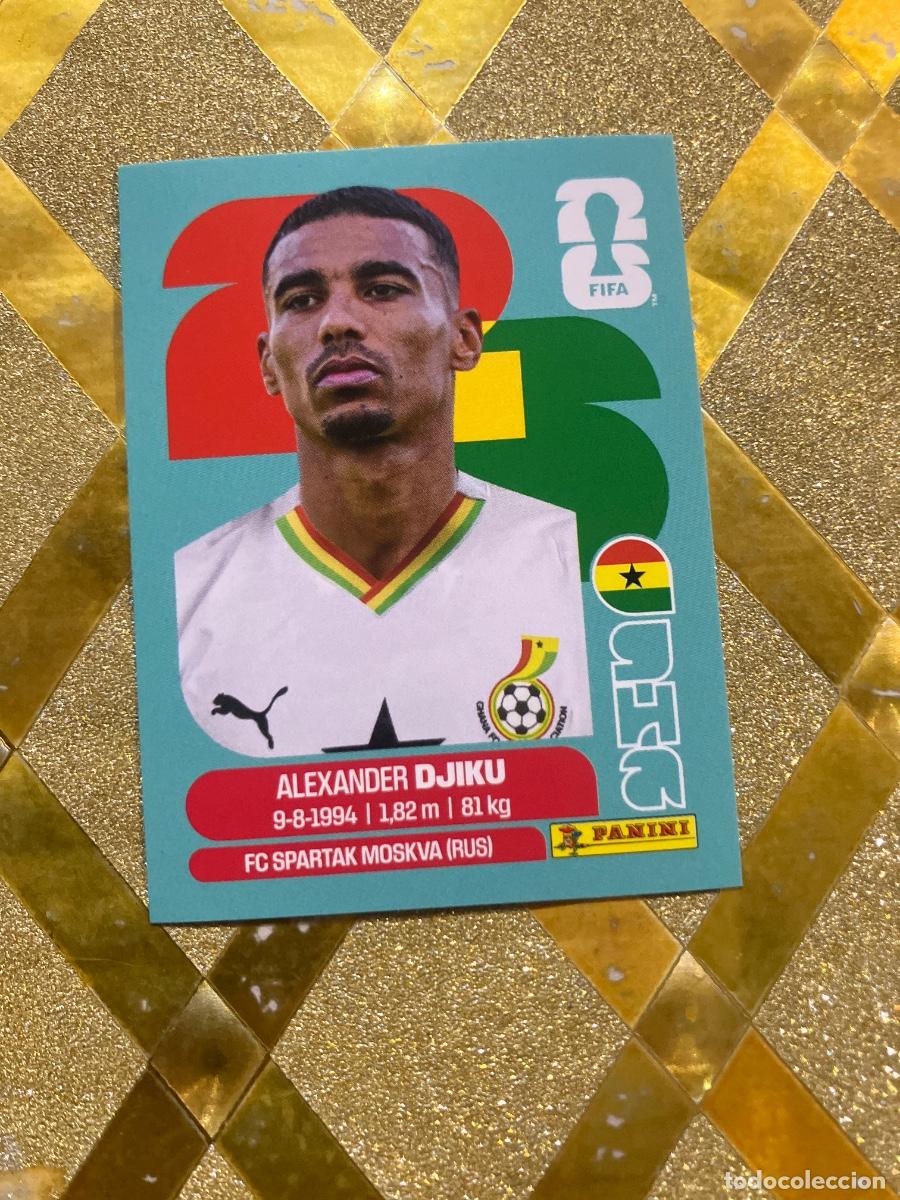 Cromos de f&uacute;tbol: CROMO DE F&Uacute;TBOL NUMERO GHA 6 ALEXANDER DJIKU GHANA MUNDIAL 2026 MEXICO-EEUU-CANADA PANINI !