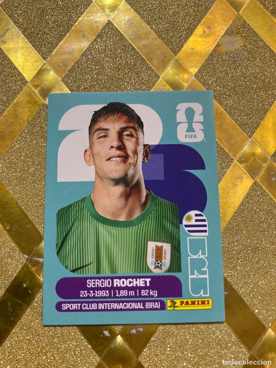Cromos de f&uacute;tbol: CROMO DE F&Uacute;TBOL NUMERO URU 2 SERGIO ROCHET URUGUAY MUNDIAL 2026 MEXICO-EEUU-CANADA PANINI !