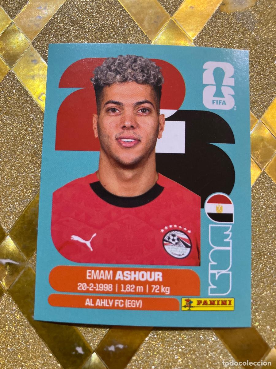 Cromos de f&uacute;tbol: CROMO DE F&Uacute;TBOL NUMERO EGY 15 EMAM ASHOUR DE EGIPTO MUNDIAL 2026 MEXICO-EEUU-CANADA PANINI !