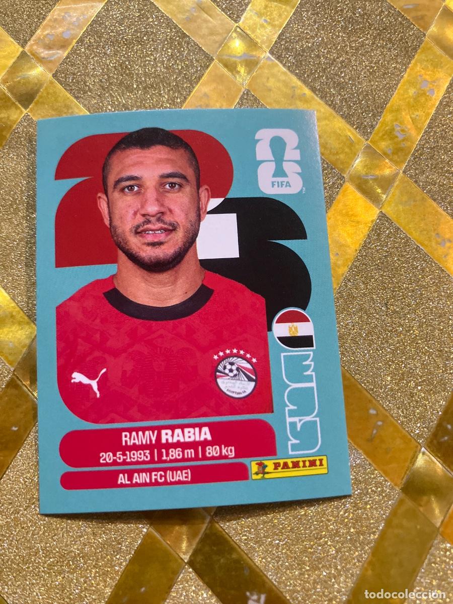 Cromos de f&uacute;tbol: CROMO DE F&Uacute;TBOL NUMERO EGY 7 RAMY RABIA DE EGIPTO MUNDIAL 2026 MEXICO-EEUU-CANADA PANINI !