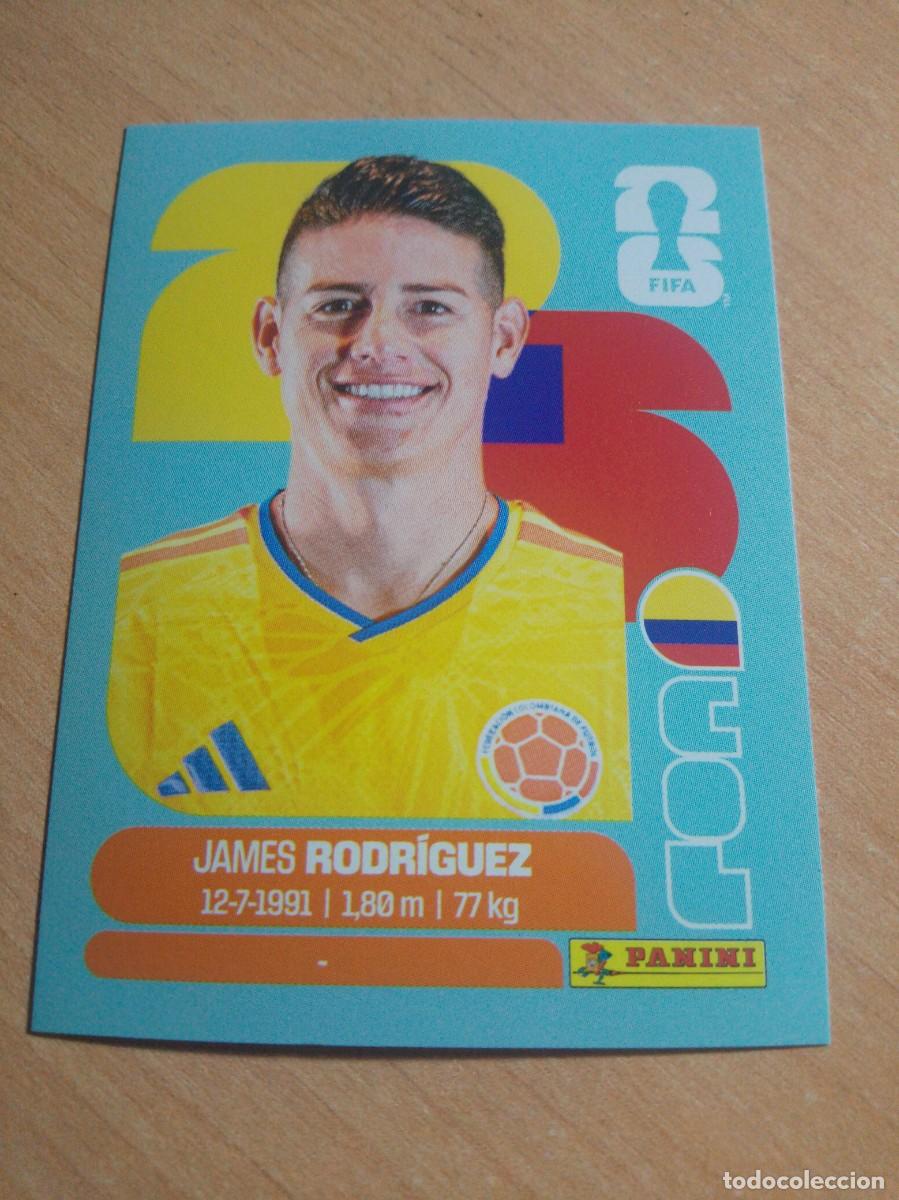 Cromos de f&uacute;tbol: COL 14 JAMES RODRIGUEZ COLOMBIA MUNDIAL FIFA WORLD CUP 2026 26 PANINI STICKERS NUEVO