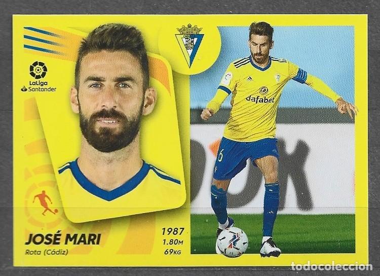Cromos de f&uacute;tbol: Liga este 21/22 - Jos&eacute; Mari - N&ordm; 12 - C&aacute;diz CF