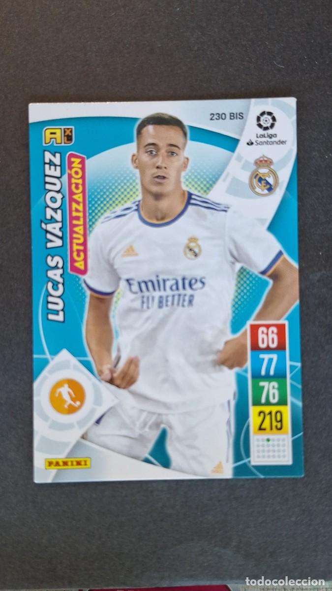 Cartes &agrave; collectionner de Football: L1 LUCAS VAZQUEZ REAL MADRID 230 BIS ACTUALIZACION PANINI ADRENALYN XL 2021 2022 21 22