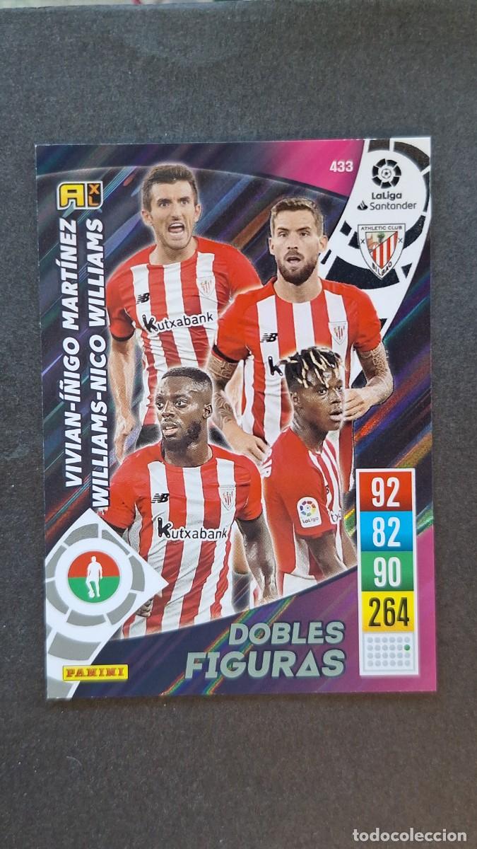 Cromos de Futebol: L1 DOBLES FIGURAS ATHLETIC CLUB DE BILBAO 433 PANINI ADRENALYN XL 2021 2022 21 22