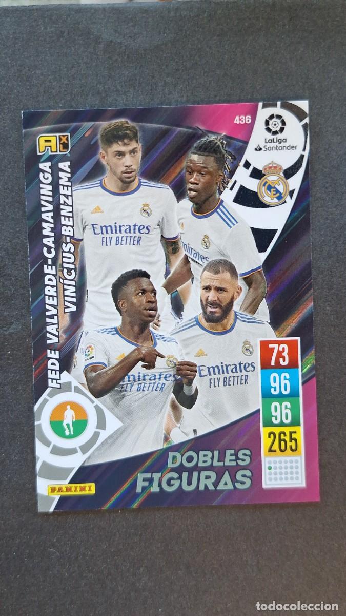Cartes &agrave; collectionner de Football: L1 DOBLES FIGURAS REAL MADRID 436 PANINI ADRENALYN XL 2021 2022 21 22