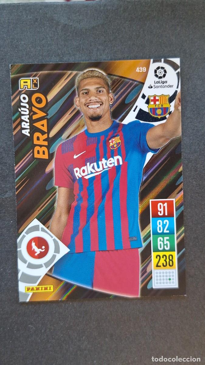 Figurine di Calcio: L1 ARAUJO F. C. BARCELONA 439 BRAVO PANINI ADRENALYN XL 2021 2022 21 22