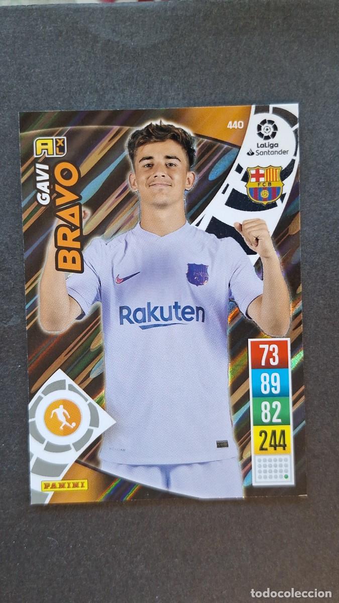 Figurine di Calcio: L1 GAVI F. C. BARCELONA 440 BRAVO PANINI ADRENALYN XL 2021 2022 21 22