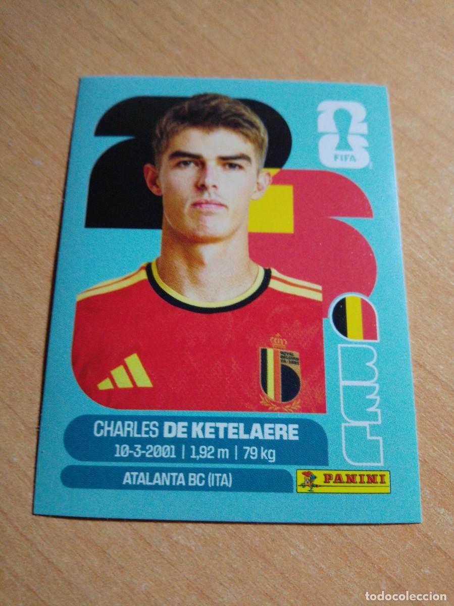 Cromos de f&uacute;tbol: DE KETELAERE B&Eacute;LGICA BEL 17 MUNDIAL FIFA WORLD CUP 2026 26 PANINI STICKERS NUEVO