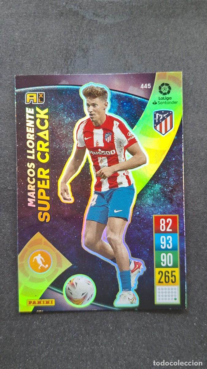 Figurine di Calcio: L1 MARCOS LLORENTE ATLETICO DE MADRID 445 SUPER CRACK PANINI ADRENALYN XL 2021 2022 21 22