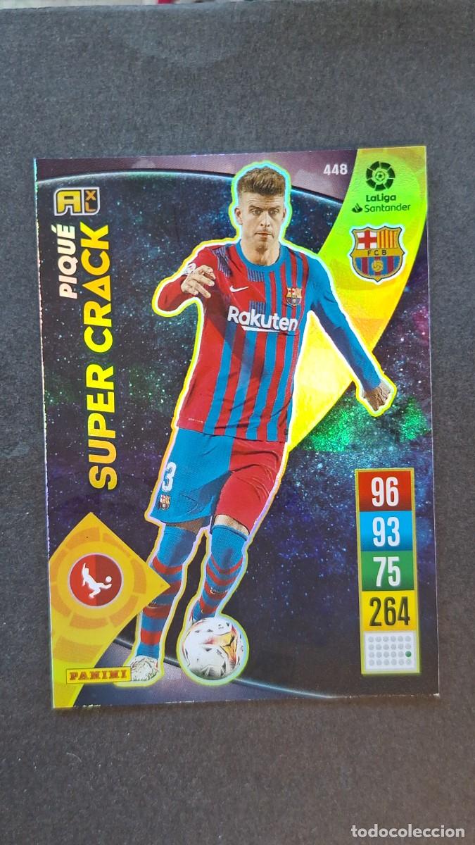 Cromos de f&uacute;tbol: L1 PIQUE F. C. BARCELONA 448 SUPER CRACK PANINI ADRENALYN XL 2021 2022 21 22