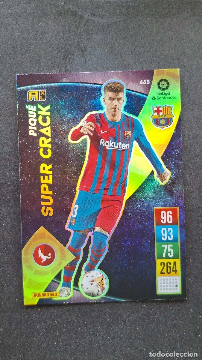 Cromos de f&uacute;tbol: L1 PIQUE F. C. BARCELONA 448 SUPER CRACK PANINI ADRENALYN XL 2021 2022 21 22
