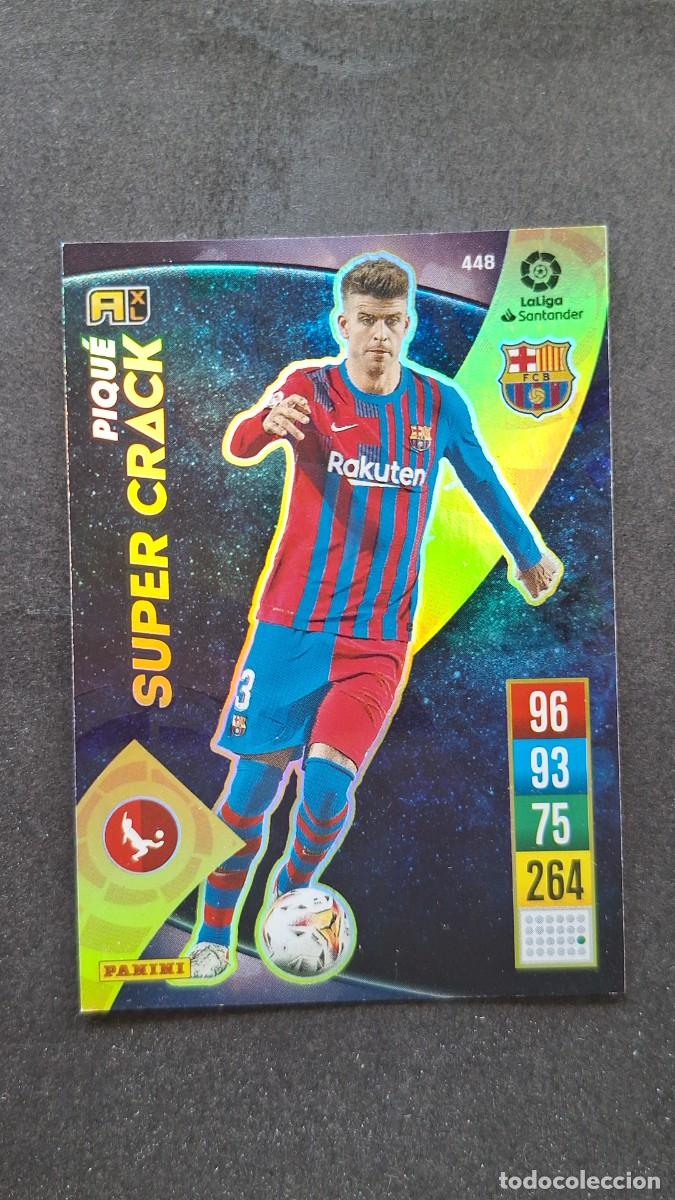 Cromos de f&uacute;tbol: L1 PIQUE F. C. BARCELONA 448 SUPER CRACK PANINI ADRENALYN XL 2021 2022 21 22