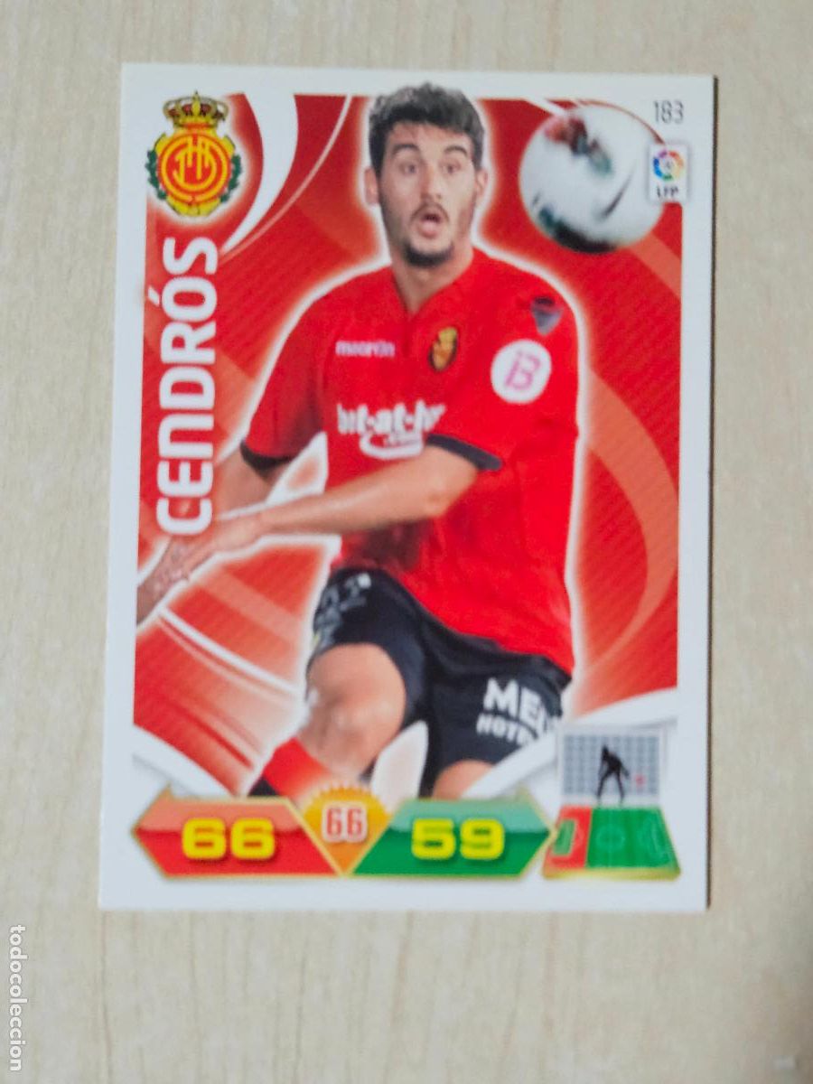 Cromos de f&uacute;tbol: FICHA N&ordm; 183 CENDROS - ADRENALYN 11 12 - PANINI 2011 -12 - CROMO - MALLORCA