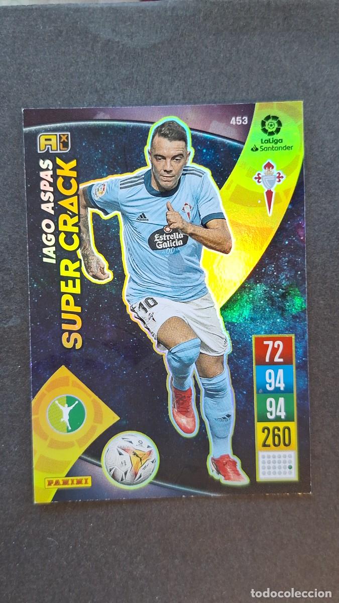 Cromos de f&uacute;tbol: L1 IAGO ASPAS CELTA DE VIGO 453 SUPER CRACK PANINI ADRENALYN XL 2021 2022 21 22