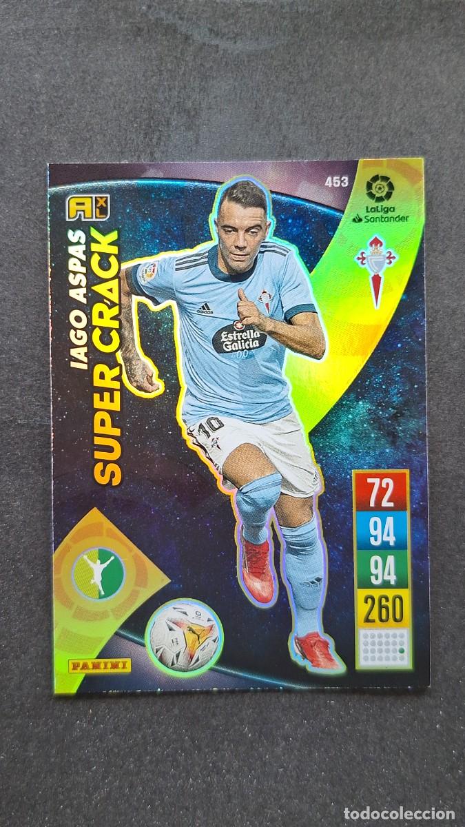 Cromos de f&uacute;tbol: L1 IAGO ASPAS CELTA DE VIGO 453 SUPER CRACK PANINI ADRENALYN XL 2021 2022 21 22