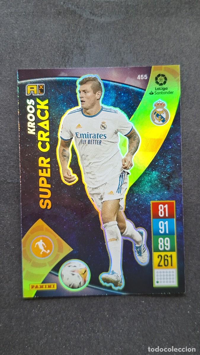 Cromos de f&uacute;tbol: L1 KROOS REAL MADRID 455 SUPER CRACK PANINI ADRENALYN XL 2021 2022 21 22